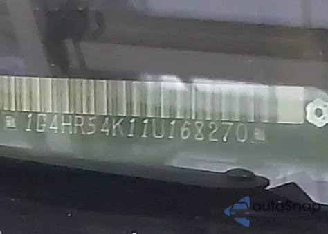 2001 Buick Lesabre Limited from USA, damaged, VIN 1G4HR54K11U168270